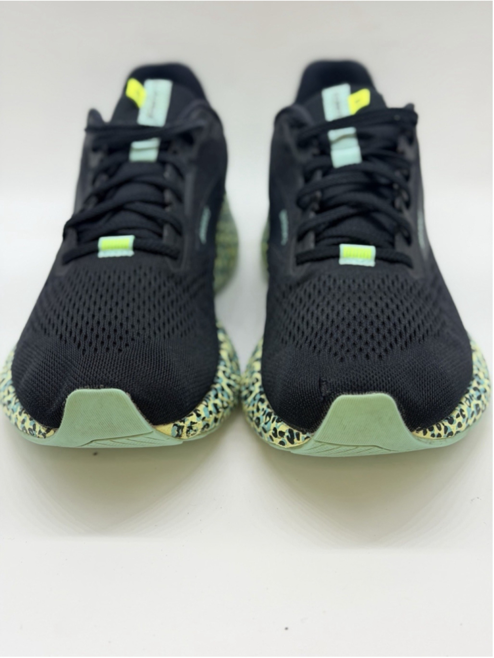 Brooks Launch 8 Electric Cheetah Women’s Size 10 Black Green Running Shoes - Picture 3 of 9